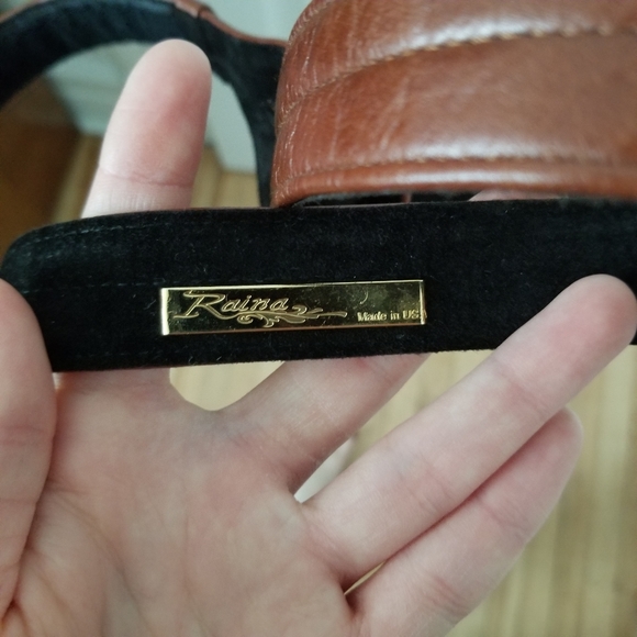 Vintage leather belt - Picture 2 of 3